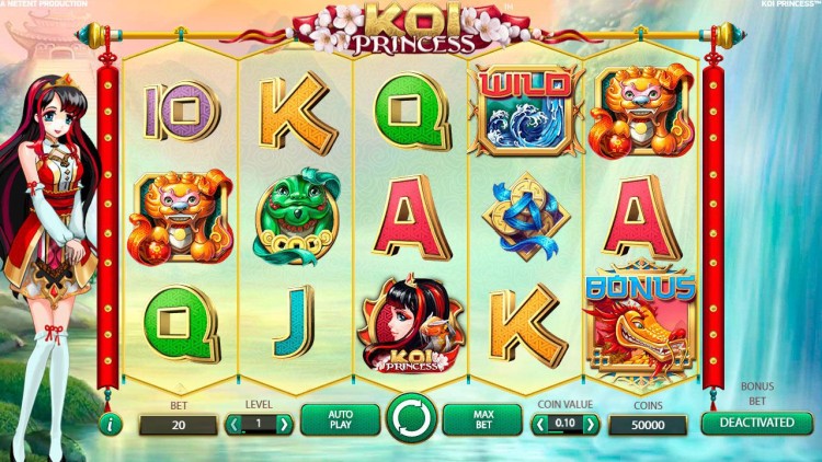 Игровой автомат «Koi Princess» в казино Вулкан 24